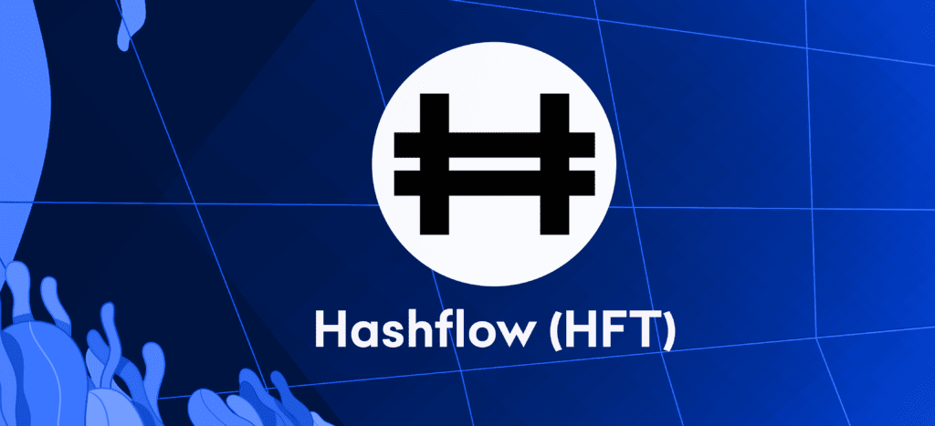 логотип hashflow, криптовалюта hashflow